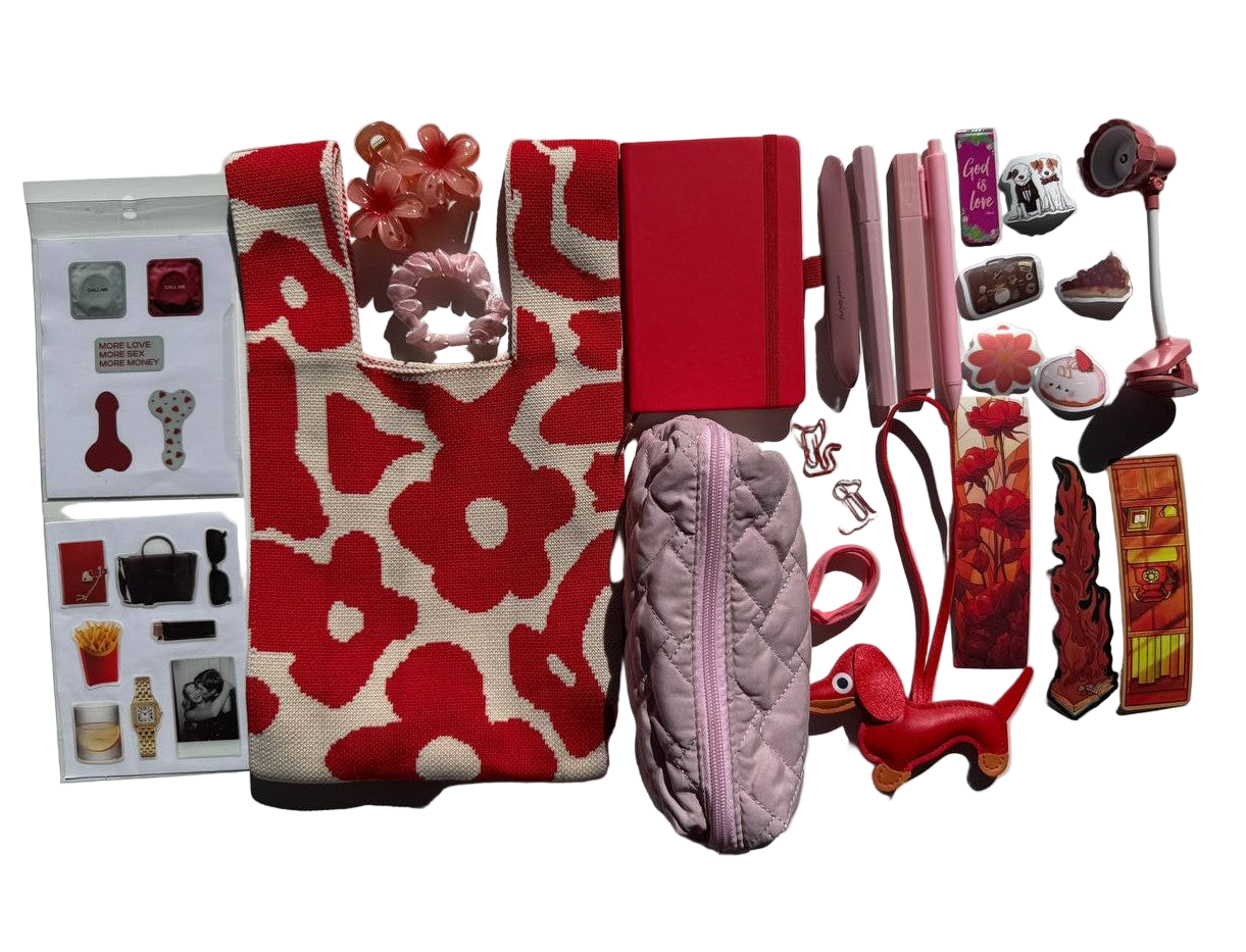 Bookish Bundles BOLD RED